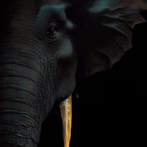 Elefant Spanntuch